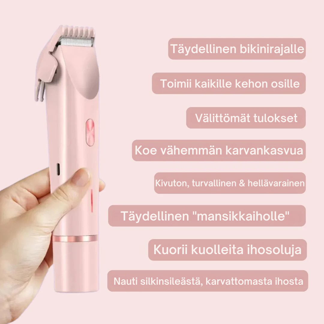 SilkPro™ - 2-in-1 Ihokarvanpoistolaite Naisille